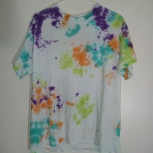 New Gildan Tie-Dye Made With Good Vibes By Me! Lrg